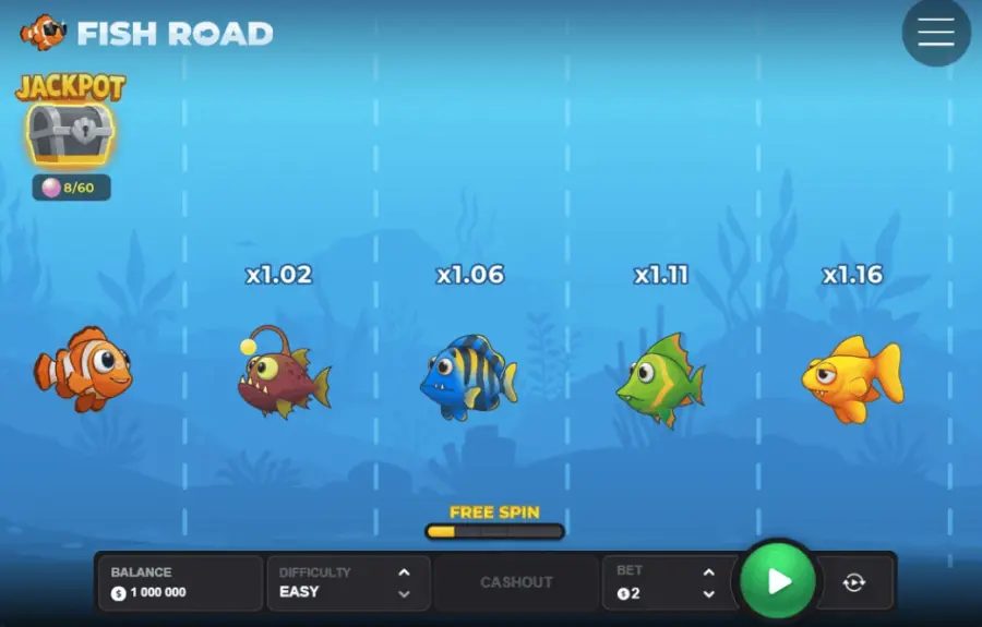 Fish road game